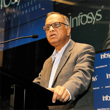 Infosys co-founder Narayana Murthy, Amazon to help small businesses get online